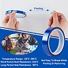 CRASPIRE 2 Rolls 2 Styles PET Adhesive Tape TOOL-CP0001-42-6