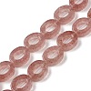 Natural Strawberry Quartz Beads Strands G-M439-A11-01-1