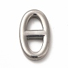 Non-Tarnish 304 Stainless Steel Connector Charms LS-STAS-P322-02B-P-1