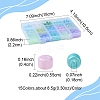 DIY Column Glass Seed Beads Bracelets Making Kits SEED-FS0001-38-4