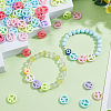 Opaque Acrylic Beads SACR-FH0001-14A-5