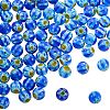 Handmade Millefiori Lampwork Beads LAMP-SZ0001-71B-02-1
