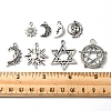 48Pcs 8 Style Tibetan Style Alloy Fruit Charms TIBEP-FS0001-12-5