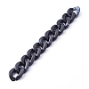 Handmade Acrylic Curb Chains X-AJEW-JB00679-05-2