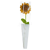 Woolen Yarn Artificial Flower AJEW-WH0314-592-1