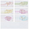 CRASPIRE Envelope and Thank You Cards Sets DIY-CP0001-80-3