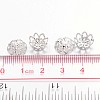 Iron Fancy Bead Caps IFIN-ZX1173-S-3