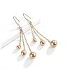 Vintage Imitation Pearl Dangle Earrings JE1098B-1