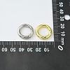 20Pcs 2 Colors Rack Plating Alloy Spring Ring Clasps PALLOY-CJ0002-40-7