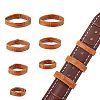 14Pcs 7 Styles Cowhide Leather Watch Strap Ring FIND-FH0017-42C-1