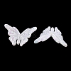 Plating Opaque Acrylic Imitation Shell Beads OACR-P039-02A-2