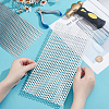 Aluminum Round Hole Sheets DIY-WH0726-014P-3