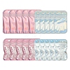 40Pcs 2 Colors PP Zip Lock Bags OPP-FS0001-09-1