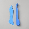 ABS Plastic & Carbon Steel Colorful Glass Hand Foiler Tools AJEW-WH0816-256-1