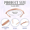 20Pcs Adjustable Korean Waxed Polyester Cord Bracelet Making BJEW-TAC0051-06-3