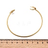 304 Stainless Steel Cuff Bangles for Women BJEW-B151-01G-3