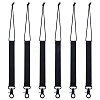 6Pcs Imitation Nylon with Alloy Ski Board Strap AJEW-HS0001-36-1