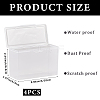 Plastic Card Storage Boxes with Hinged Lids CON-WH20010-06A-2