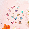 SUNNYCLUE DIY Butterfly Pendant Making Kits DIY-SC0014-17-4