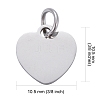 201 Stainless Steel Stamping Blank Tag Charms STAS-S105-T617-1-3