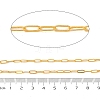 Brass Paperclip Chains CHC-XCP0001-44G-2