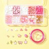 DIY Round Acrylic & Glass Beads Bracelets Jewelry Kits DIY-FS0006-29A-7