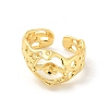 Brass Cup Peg Open Cuff Ring Settings LS-KK-G518-08G-01-2