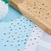 300Pcs 3 Colors Electroplated Non-magnetic Synthetic Hematite Bead G-DC0001-44-5