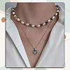 16Pcs Spary Painted Alloy Polyester Pendants FIND-SC0016-85-5
