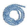 Natural Devil Blue Aquamarine Beads Strands GG-CBAF158-D01-09-5