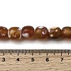 Dyed & Heated Natural Fire Crackle Agate Beads Strands G-NH0067-A02-4