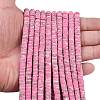 Dyed Synthetic Imperial Jasper Beads Strands G-A272-C06-01-2