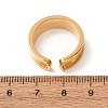 304 Stainless Steel Cuff Open Rings SA-CBACA70-01A-G-5