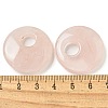 Natural Rose Quartz Pendants G-P547-01A-3