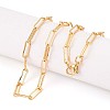 Brass Paperclip Chains MAK-S072-14B-G-1