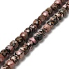 Natural Rhodonite Beads Strands G-H078-C16-01-1