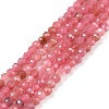 Natural Rhodonite Beads Strands G-C009-A17-1