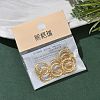 SHEGRACE Brass Hoop Earrings Findings XGR0152G-90G-6