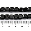 Natural Black Onyx Beads Strands G-G177-E15-02-5