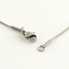 Tarnish Resistant 304 Stainless Steel Chain Necklaces NJEW-R223-11-3