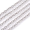 Tarnish Resistant 304 Stainless Steel Cable Chains CHS-L017-09B-1