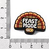 Thanksgiving Theme Silicone Beads SIL-J001-01G-3
