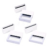 3 Bags 3 Styles Square Transparent PE Thin Film Suspension Jewelry Display Box CON-TA0001-38G-1