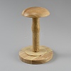 Wooden Hat Display Stands for Desktop ODIS-WH0086-240A-1
