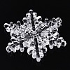 Transparent Acrylic Connector Charms TACR-T028-07A-3