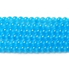 Baking Paint Imitation Jade Glass Round Bead Strands LS-DGLA-Q021-4mm-13-3