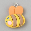 Opaque Resin Pendants LS-RESI-CJC0020-37A-1
