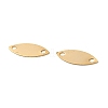 Brass Connector Charms KK-F907-02A-G-2