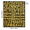 Alphabet & Number Paper Waterproof Stickers LETT-PW0002-44A-2