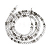 Transparent Glass Beads Strands GLAA-H027-01F-3